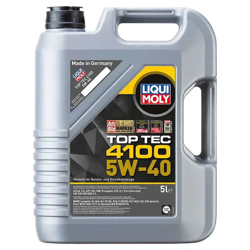 LIQUI MOLLY 5W-40 TOPTEC 4100 - 5 Liters