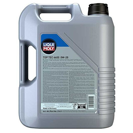 LIQUI MOLLY TOP TEC 6600 OW-20 - 5 Liters
