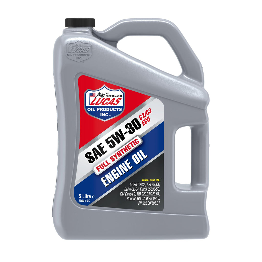 LUCAS C2/C3 5W-30 Fully Synthetic Engine Oil - 5 Liters