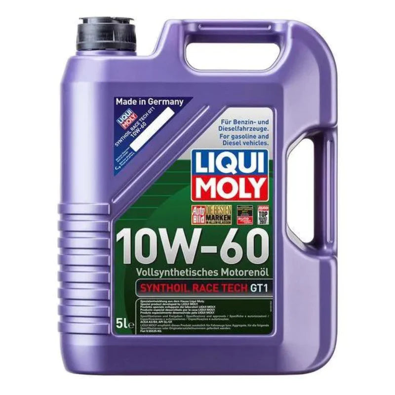 LIQUI MOLLY Synth-oil Race Tech GT1 10W-60 - 5 Liters