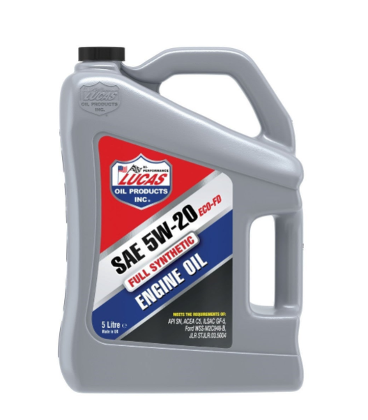 LUCAS 5W-20 SYNTHETIC SAE ECO-FD - 5 Liters